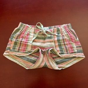 Jolt Multi-Striped Lounge Shorts Size S